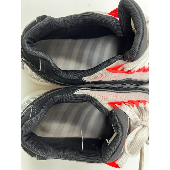 Nike Air Max 95 GS 7y 8.5w Just Do it Print Serfio Lozano Black White Orange - Picture 12 of 16